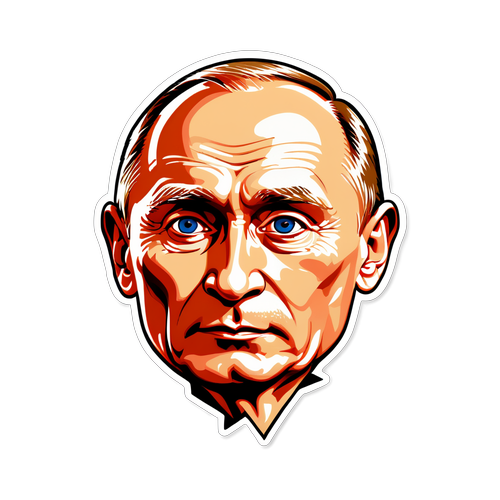 Putin i Farver: En Karikatur af Magt og Kultur