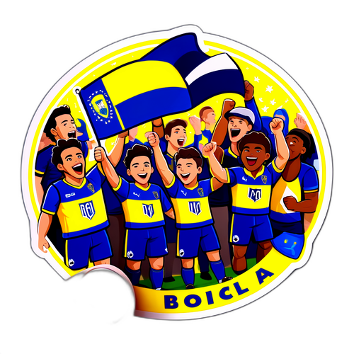 Celebración de los Fanáticos de Boca