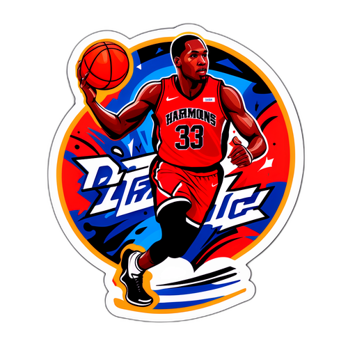 Perseverance in Action: Derrick Harmon Sticker