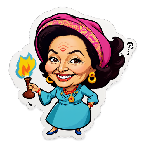 Sticker Humor Rosmah Mansor