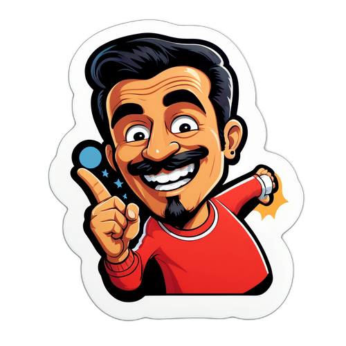 Arif V 216 Retro Komik Sticker Tasarımı