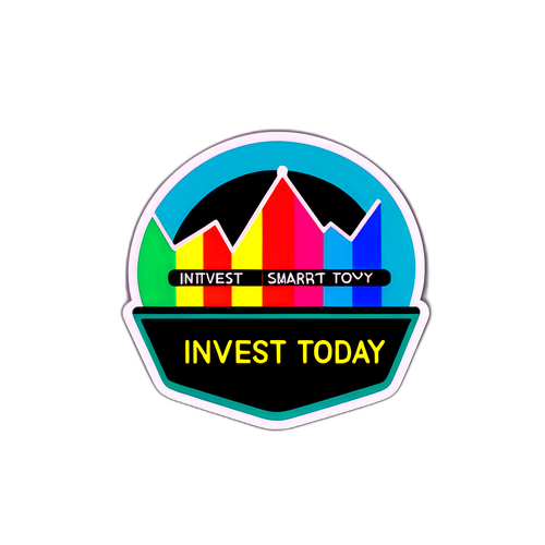 Masiglang Sticker ng Stock Market