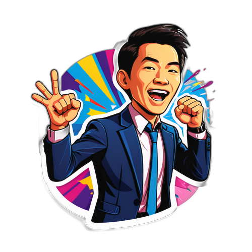 Aufregende Wettbewerbsszene mit Paul Lim