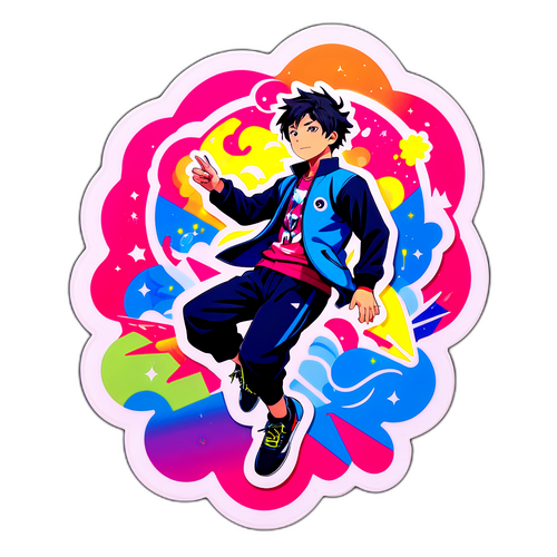 春介大斗のエネルギッシュなパフォーマンスにインスパイアされたカラフルデザイン