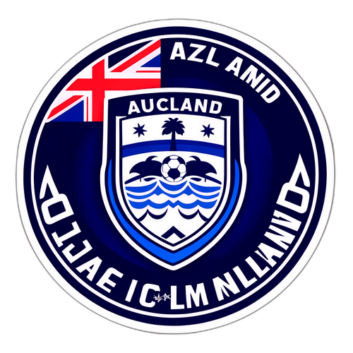 Stiker Menarik untuk Penggemar Auckland FC