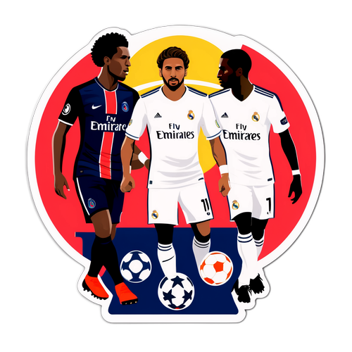Cuộc đối đầu giữa Real Madrid và PSG