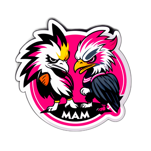 Inter Miami ve New England Rivalitesini Vurgulayan Sticker