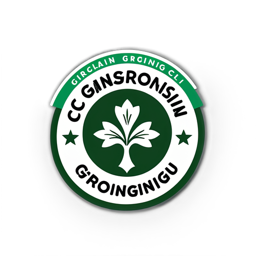 Voel de Trots van FC Groningen! Ontdek de Perfecte Sticker voor Fans!