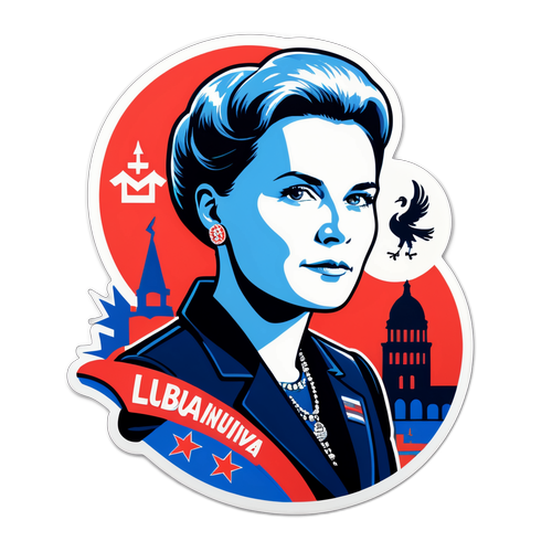 Odważny plakat Katarzyny Lubnauer