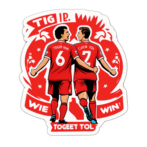 Sticker trận Liverpool vs PSV: Cùng nhau chiến thắng!