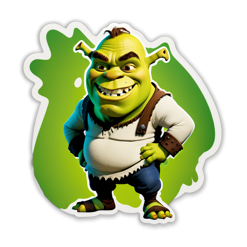 Nostalginen Shrek-tarra