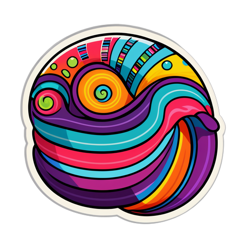 Unleash the Groove! Discover the Funky Jelly Roll Sticker That Will Brighten Your World!