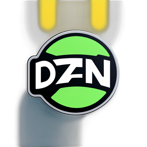 Adesivo logo DAZN minimalista