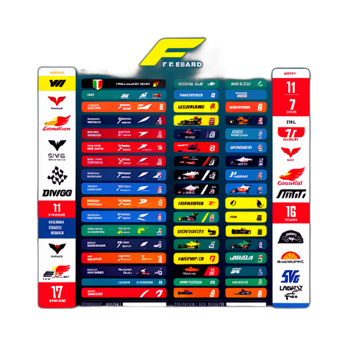 F1 Versenyzői Lista Grafika
