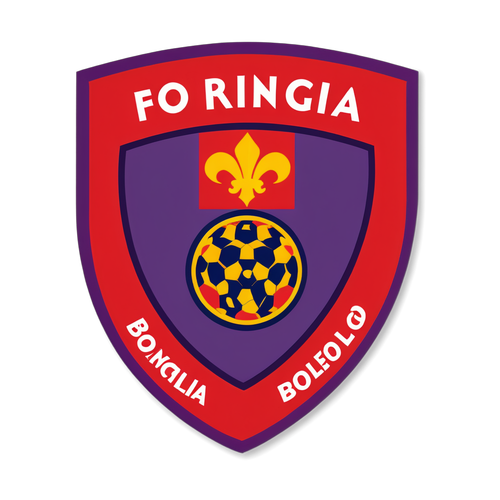 Sticker Bologna FC e Fiorentina