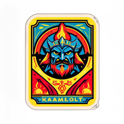 Sticker rétro Kaamelott