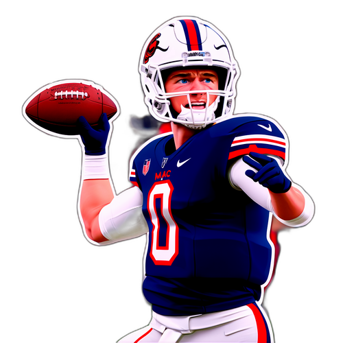 Dynamic Mac Jones Action Sticker