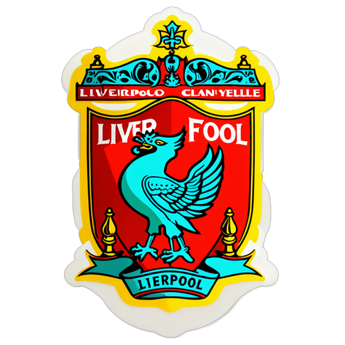 Vintage Liverpool FC Klistremerke