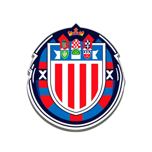 Sticker vui tươi chúc mừng đội bóng Croatia