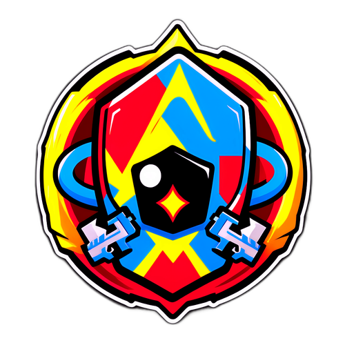 앙골라와 아르헨티나 e스포츠의 충돌을 상징하는 디자인