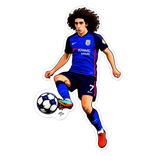 Scopri il Calcio Dinamico: L'Adrenalina di Marc Cucurella in un Sticker!