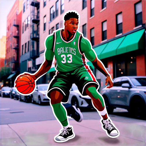 Yabusele's Utrolig Basketballtrick der Forvandler Byens Gader til en Sportsscene!