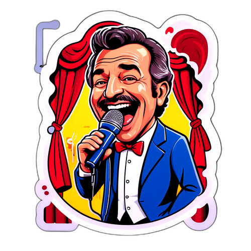 Sticker amusant avec Pierre Arditi