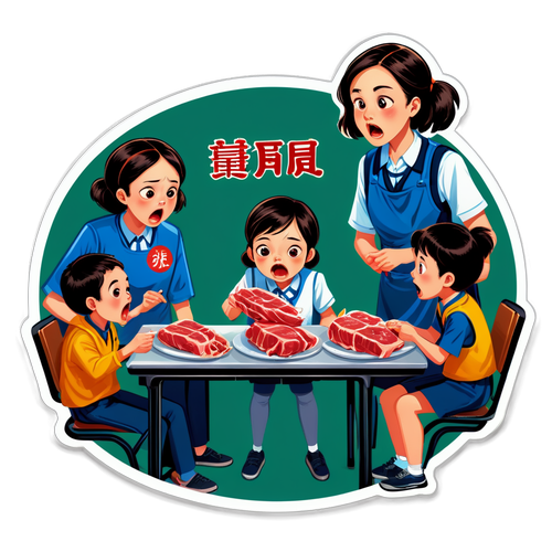 惊悚一幕！昆明学校食堂竟然出现变质肉，学生们吓坏了！