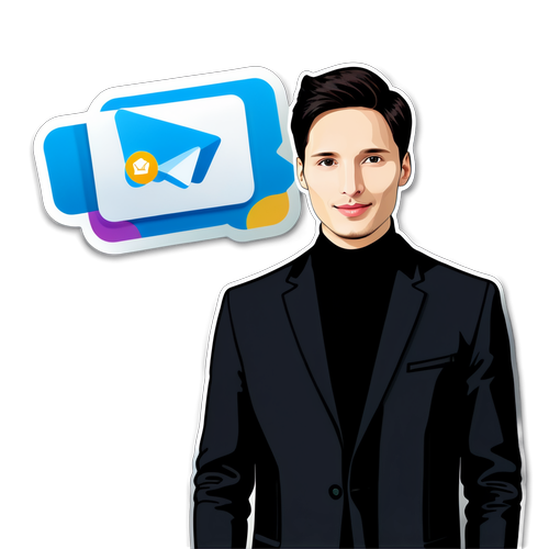 Le Sticker Telegram Minimaliste qui Va Faire Craquer Tous les Fans de Pavel Durov !