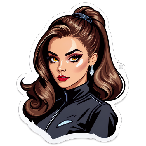 Bianca Ingrosso Glamour Stickers