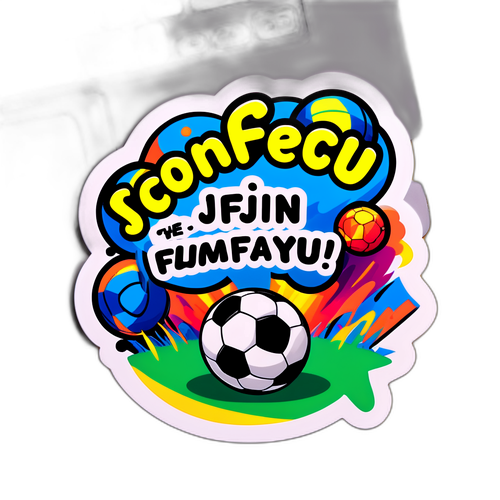 Stiker Pertandingan Bolasepak Mesra