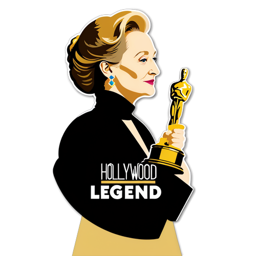 Hollywood Legend Sticker
