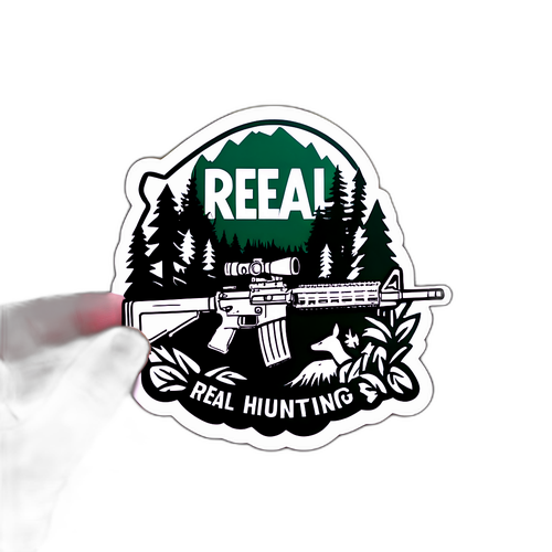 AR15 Jaktklistermärke