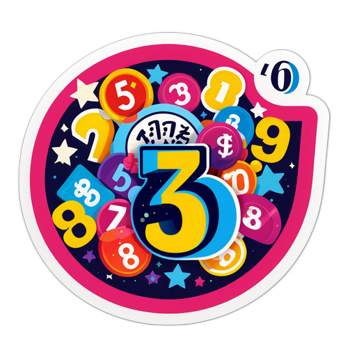 Adesivo Temático Lotofácil 3590