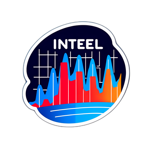 इंटेल शेयर मूल्य ग्राफ स्टिकर