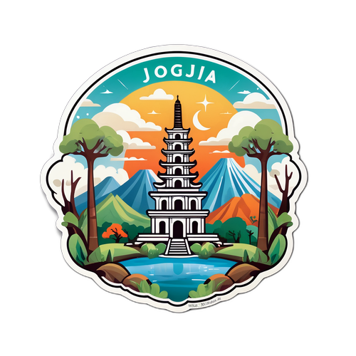 Perpaduan Landmark Jogja dengan Waktu Ibadah