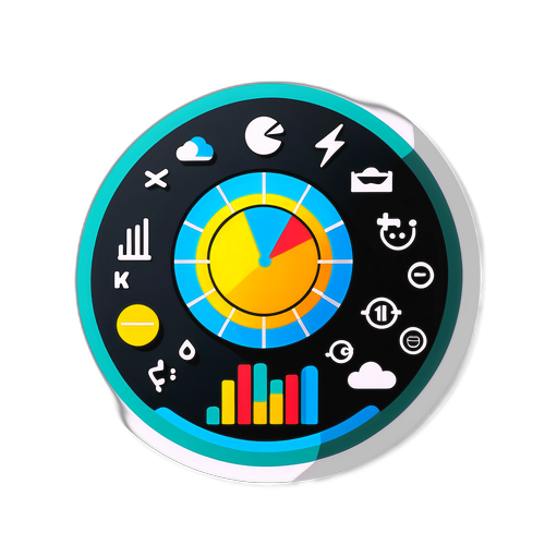 Performance Metrics Display Sticker
