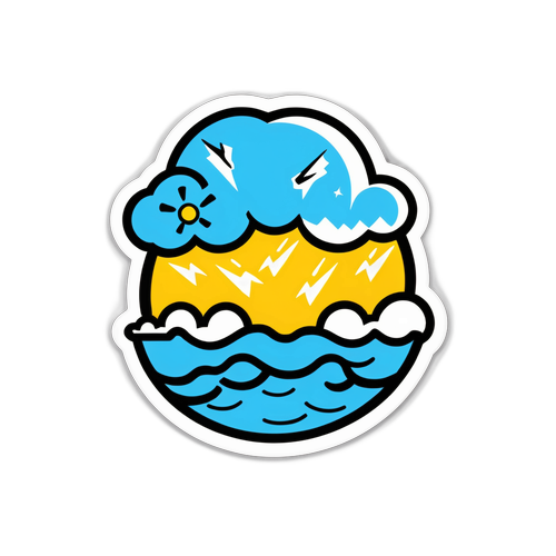 สติ๊กเกอร์อากาศไม่แน่นอน