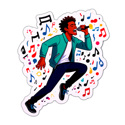 Dynamic Music Performer Sticker