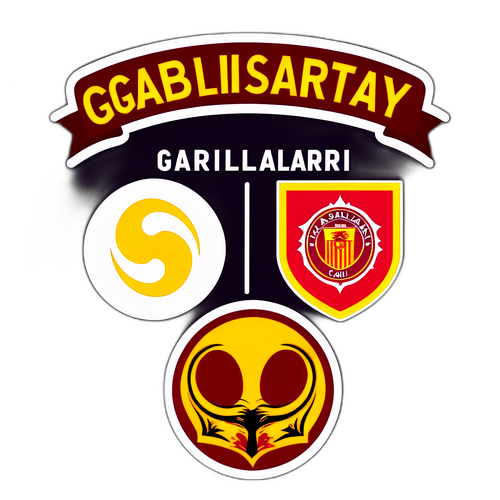 Galatasaray és Cagliari mérkőzés matricája