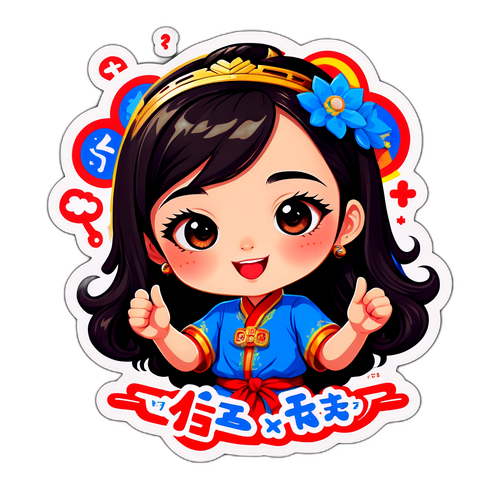 赵露思幽默形象贴纸