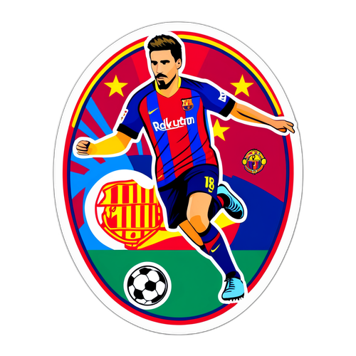 La Liga Ateşi Sticker
