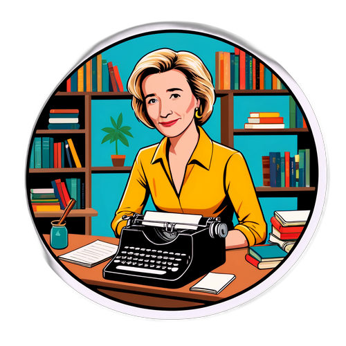 Emma Thompson im literarischen Setting