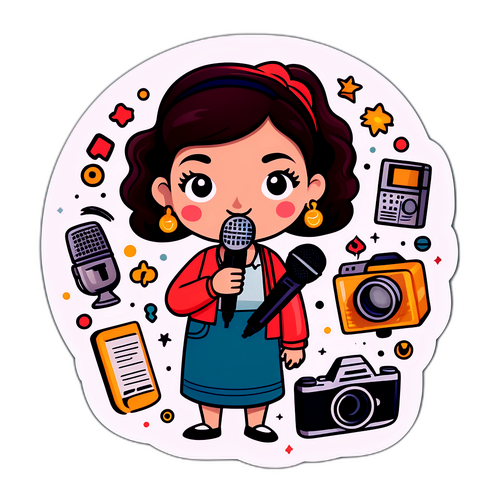 גרסה קריקטורית whimsical של קרמל שאמה כהן