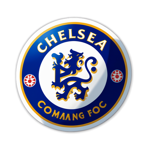 Bold Chelsea FC Klistremerke
