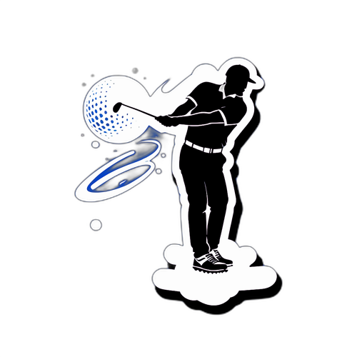 JJ Spaun Svingar Golfklubba