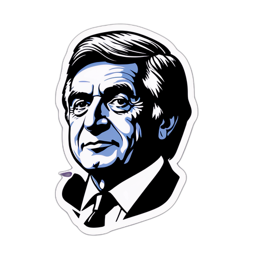 Sticker en honor a Máximo Kirchner