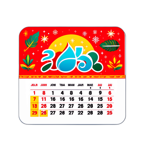 Stiker Kalendermu Desember 2025