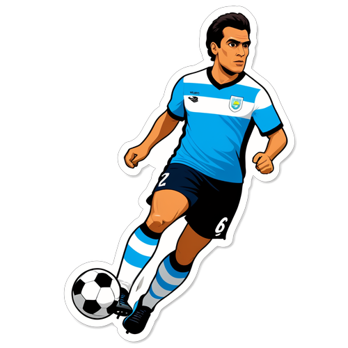 Unleash Your Passion for Football with This Stunning Darwin Nunez Sticker!