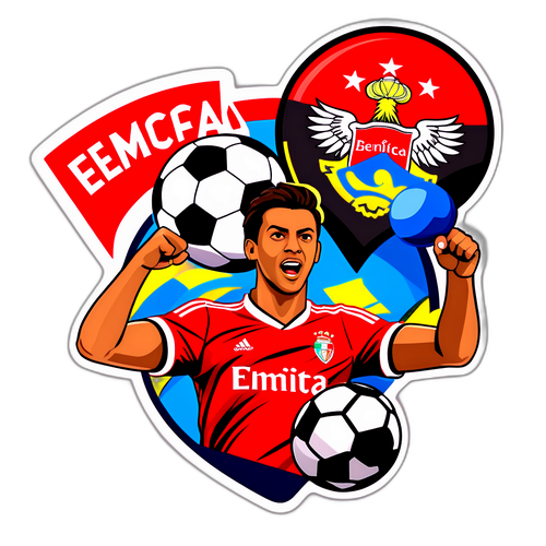 Stiker Pertandingan Benfica vs Famalicão